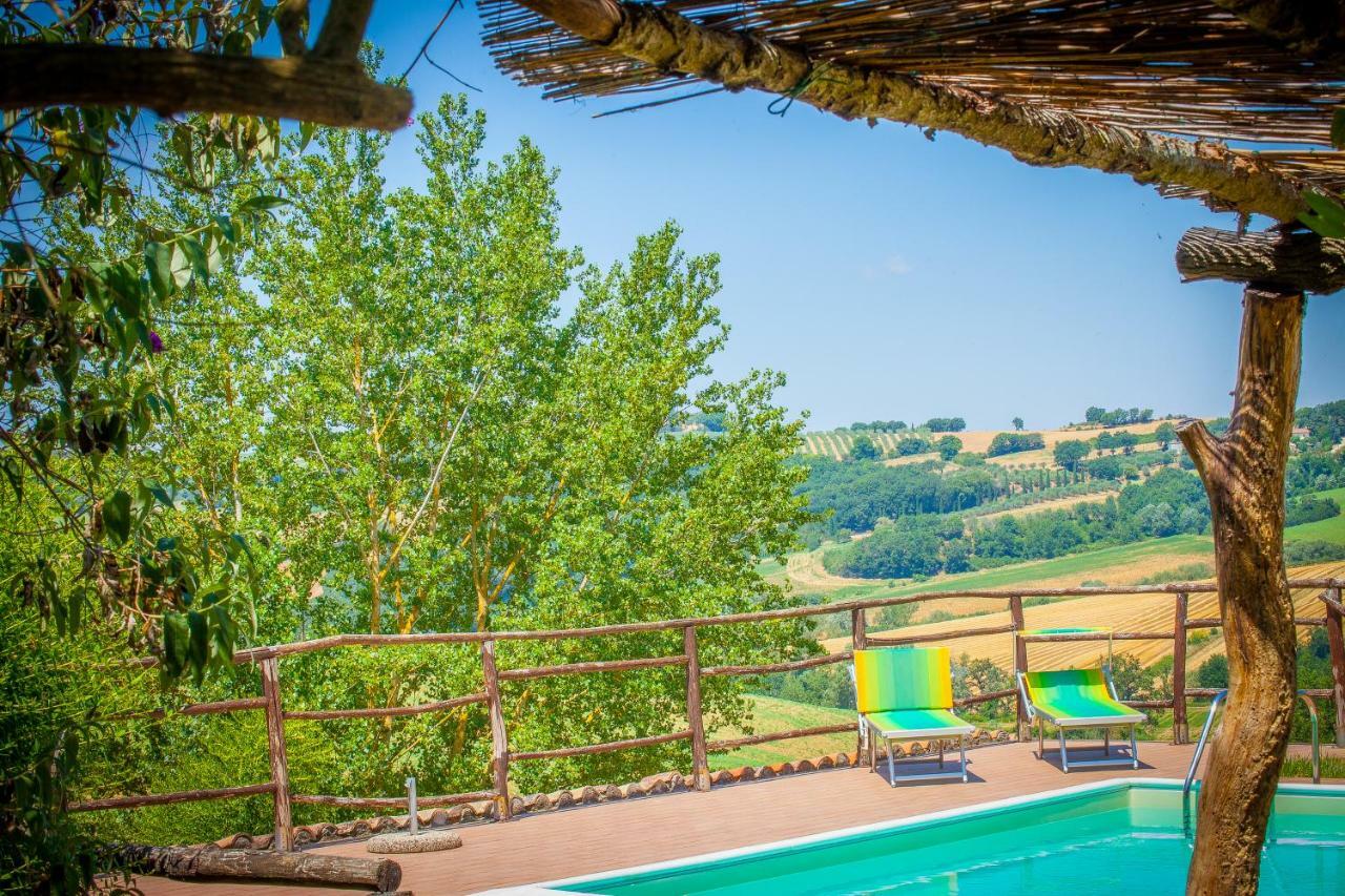 Agriturismo Bio Tra Cielo E Terra Apartman Grutti Kültér fotó